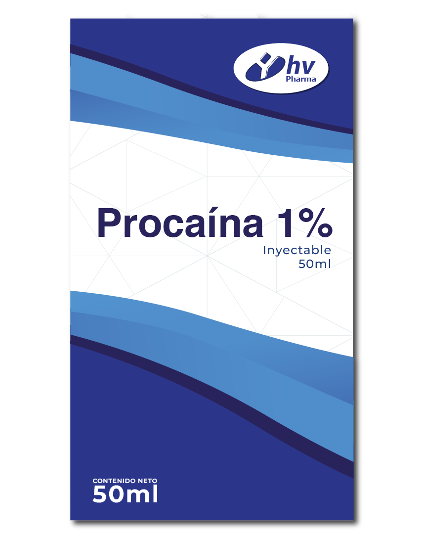 Procaina inyectable al 1%